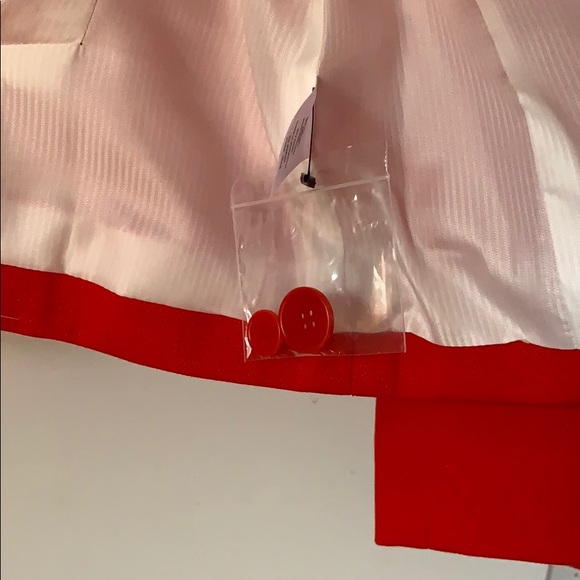 TALBOTS.  2-piece suit. NWT. Orange/tangerine color. - Picture 5 of 10